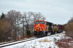 CN 3196 leads 403 at Rue De La Gare